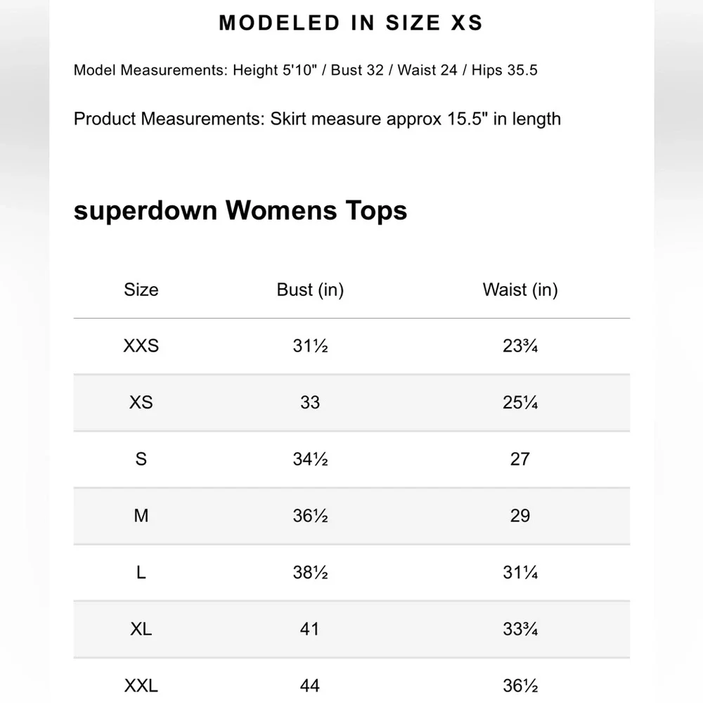 NWT Superdown Bonnie Varsity Skirt Set in Toast - Picture 5 of 10